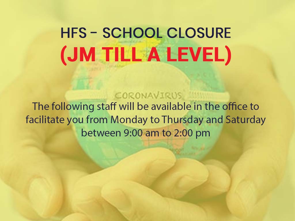 HFS - School Closure