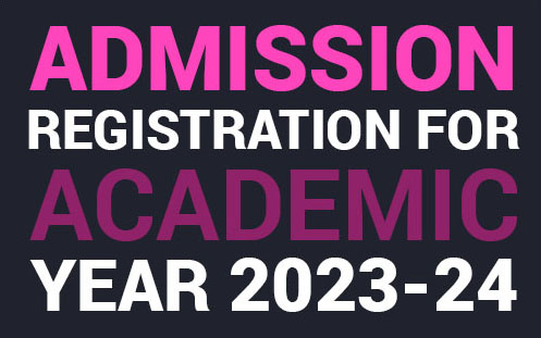 Admission Registration for Academic Year 2023-24